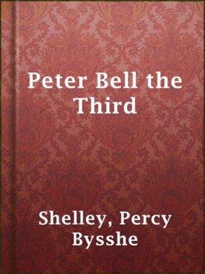 cover image of Peter Bell the Third